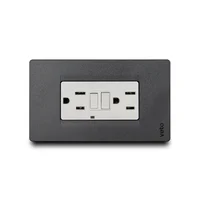 Tomacorriente Doble Gfci Premium Black