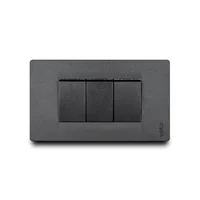 Conmutador Triple Premium Black