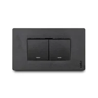 Mixto Interruptor + Conmutador Premium Black