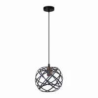 Lámpara Colgante Little Nest 1 Luz E27 Negro Producto Certificado