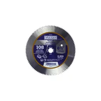 Hoja de Acero de Corte Liso de 108 Dientes de 16.51 cm