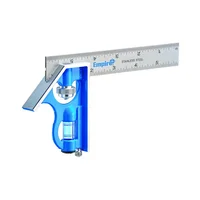 Escuadra de Bolsillo Peine Hoja de Acero Inoxidable 15.24 cm