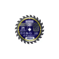 Hoja de Sierra Circular Vulcan para Cortes Precisos en Madera y Materiales Compuestos