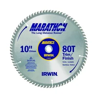 Disco de Corte para Sierra Circular 25.40 cm 80 Dts para Construcción