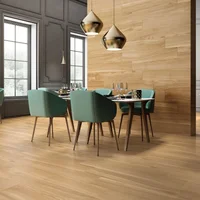 Piso Porcelanato Timber Ebony 20x120 Natural Rectificadoificado Cj/X 1,20 M2