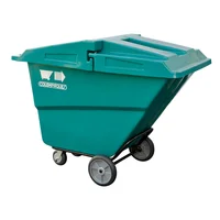 Carro Practiwagon Mediano Colempaques 480 Litros Verde