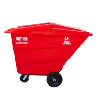 Carro Practiwagon Grande Colempaques 760 Litros Rojo