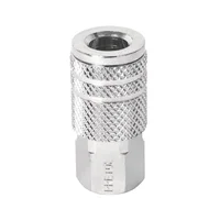 Acople Rápido Cromado de 1/4 NPT para Compresor Hembra Pretul
