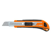 Bisturí Antiderrapante para Cuchillas de 18 mm con 3 Navajas Truper
