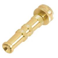Boquilla de Latón de 10 Cm para Manguera Rosca 3/4 Pulgadas Truper