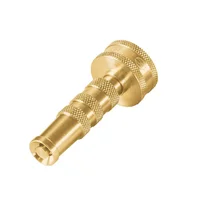 Boquilla de Latón de 8 Cm para Manguera Rosca 3/4 Pulgadas Truper