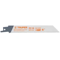 2 Seguetas para Sierra Sable 6 Pulgadas 10-14 DPP de Uso General Truper