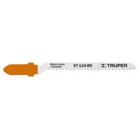 5 Seguetas Tipo T de 8 cm 12 DPP Corte Curvo y Fino Truper