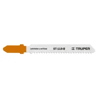 5 Seguetas Tipo T de 8 cm 12 DPP Corte Recto y Fino