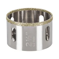 Sierra Copa Diamantada de 2.1/2'' 64 mm Borde Continuo