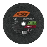 Disco Corte de Metal de 14'' en Tronzadora. Alto Rendimiento