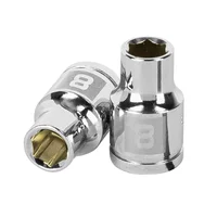 Copa Estándar 8 mm de 6 Puntas Cuadrante de 3/8 Pulgadas Truper