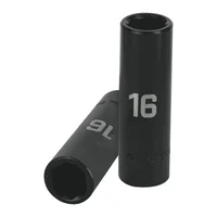 Copa Larga de Impacto 6 Puntas de 16 mm Cuadrante 1/2 Pulgada Truper