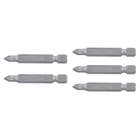 Set de 5 Puntas Industrial Pozidriv Pz1 de 2" Zanco 3/4" Truper