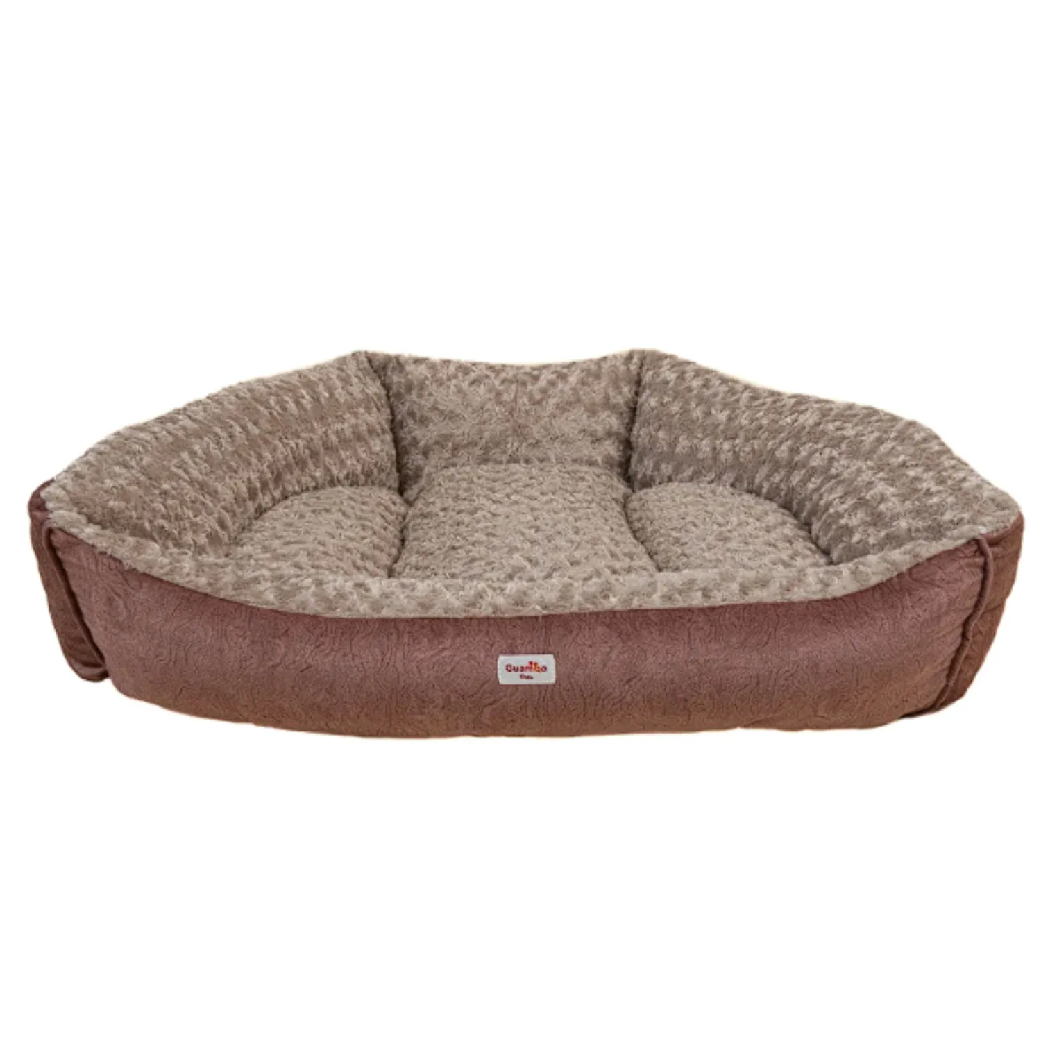 Cama Mascota París Rosada para Perro Extra Grande 120 x 95 x 20 cm