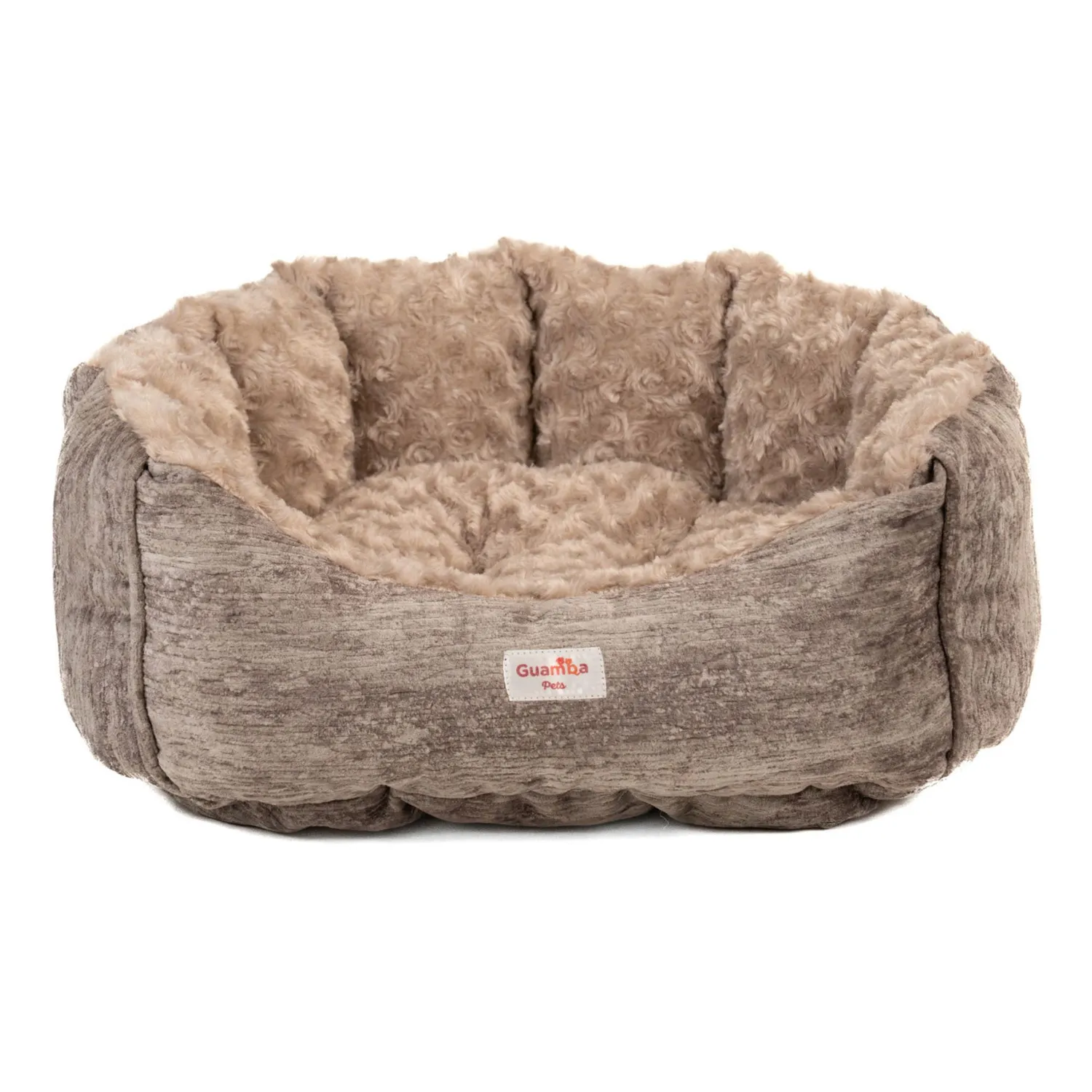 Cama Mascota París Taupé para Perro pequeño 50 x 50 x 20cm
