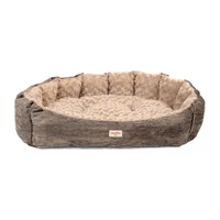 Cama Mascota París Gris para Perro Grande 90 x 75 x 20 cm