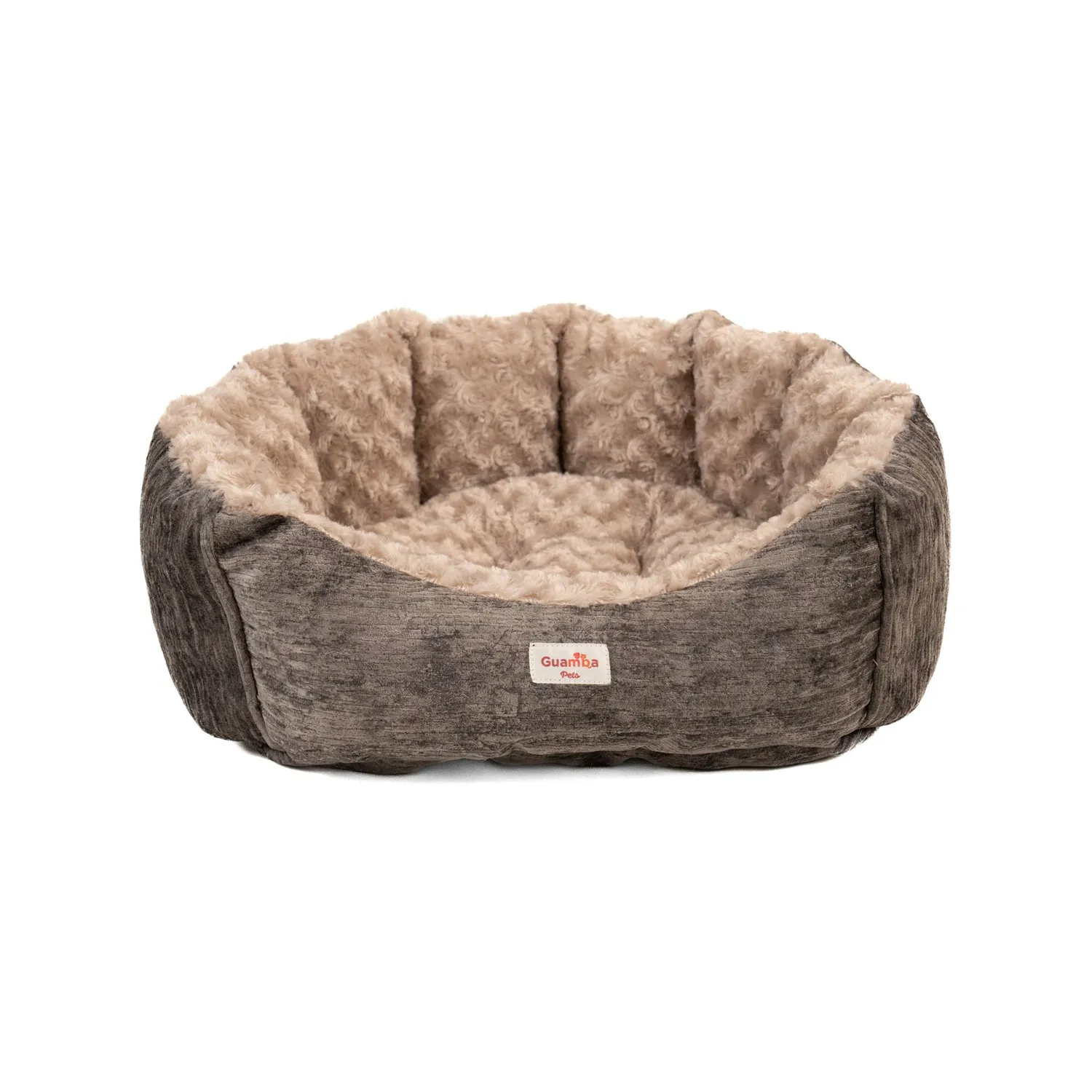 Cama Mascota París Gris para Perro pequeño 50 x 50 x 20 cm