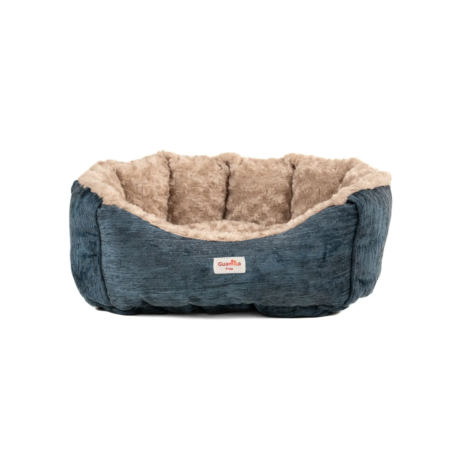 Cama Mascota París Azul para Perro pequeño 50 x 50 x 20 cm