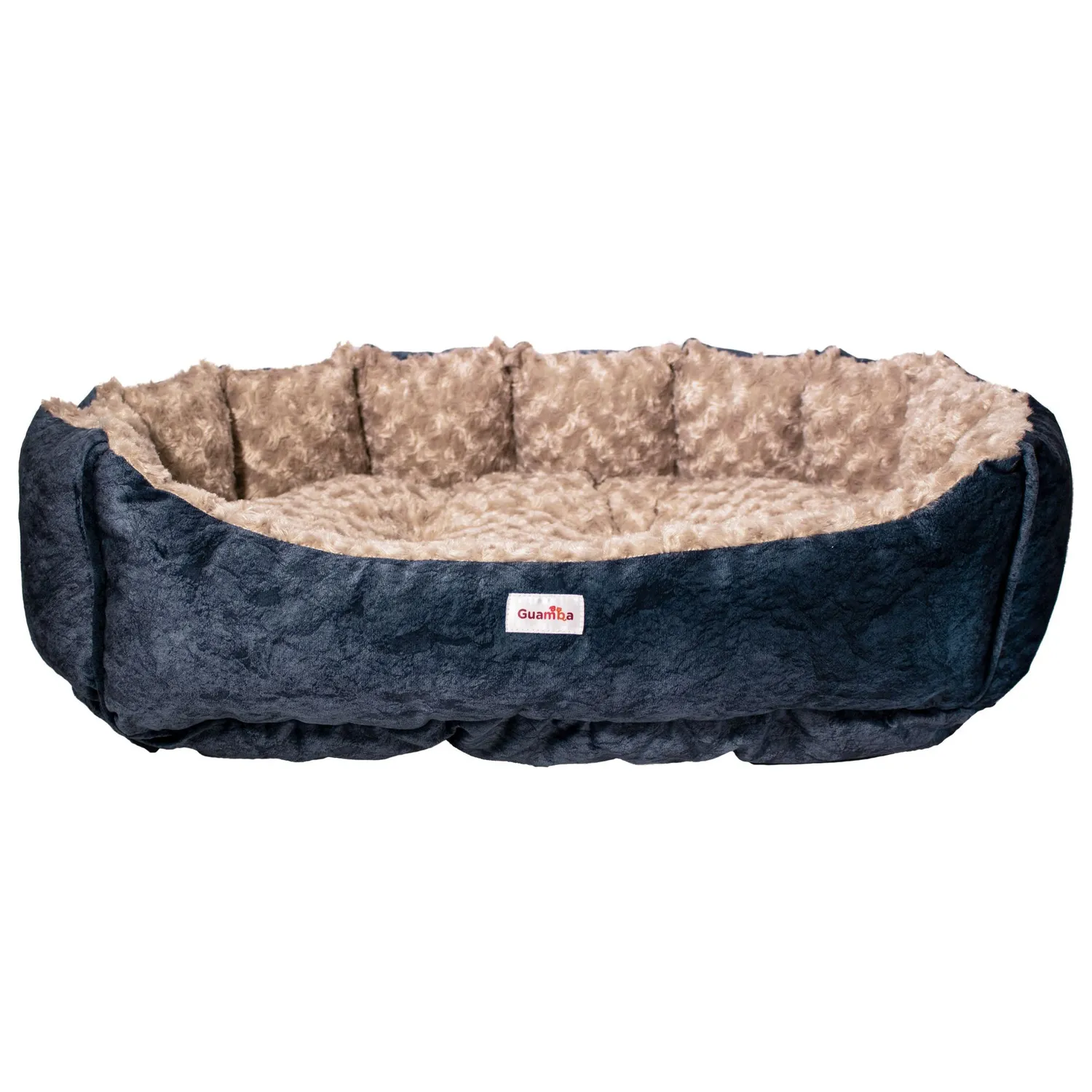 Cama Mascota París Azul para Perro Mediano 70 x 60 x 20 cm