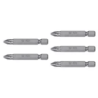 Set de 5 Puntas Industrial Pozidriv Pz2 de 2" Zanco 3/4" Truper