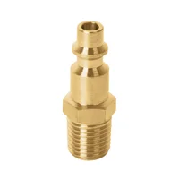 Conector Rápido de Latón de 1/4 NPT para Compresor Macho Truper