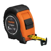 Flexómetro Gripper de 5 Metros Antimpacto Uso Profesional 14578 Truper