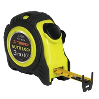 Flexómetro Auto Lock de 3 m Antimpacto Uso Profesional Truper