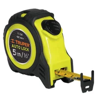Flexómetro Auto Lock de 5 m Antimpacto Uso Profesional Truper