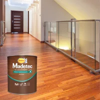 Barniz Interior Para Piso Madera Componente A Brillante Vitriflex 1/4  Galón