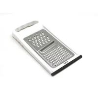Rallador de Cocina Plano Rallo en Acero Inoxidable Press 76502 Blanco