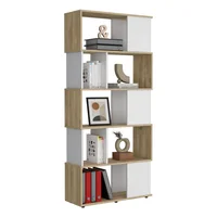 Biblioteca Noah 175 X 80 X 29 Rta Macadamia Blanco