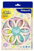Resaltador Textmaker Flash Pastel Petalos x 10 Und. Pelikan