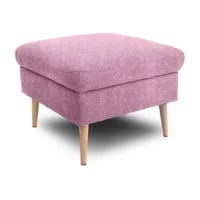 Puff Cuadrado Boreal Palo de Rosa 69x69 sin patas