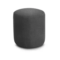 Puff Redondo Fortte Pers Negro 42cm