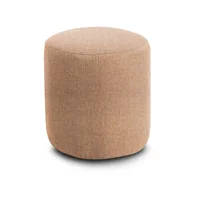 Puff Redondo Vittal Pers Beige 42cm