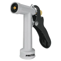 Pistola Metálica de 2 Funciones para Manguera Largo 10 cm