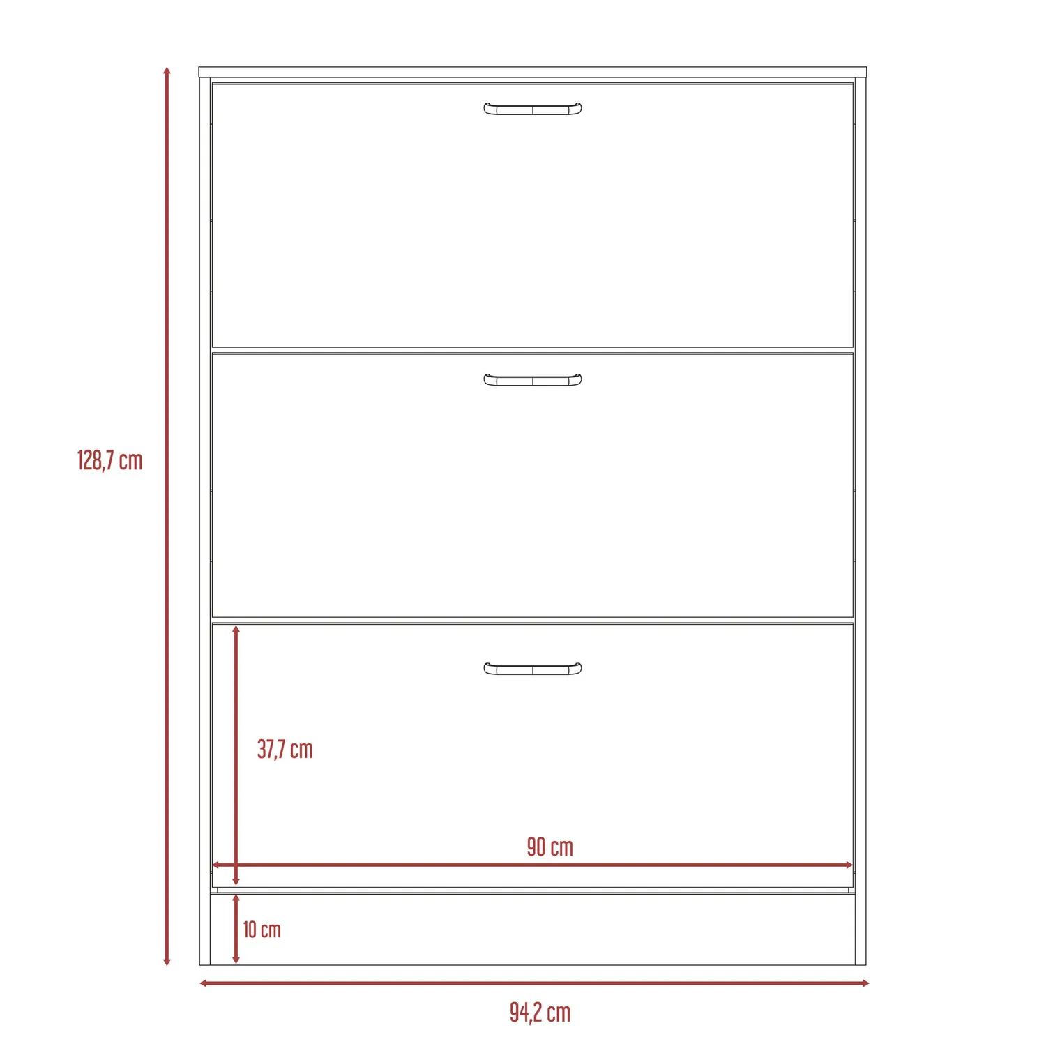 Mueble Zapatero 18 pares Seul Ceniza/Blanco - Homecenter.com.co