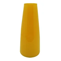 Solitario Vidrio 11x26 cm Amarillo Baru
