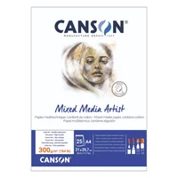 Bitacora Canson Artist A4 300gr 25h C31415p004 Mixmedia