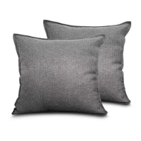 Set de Cojines X2 Vittal Pers Gris Oscuro