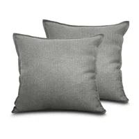 Set de Cojines X2 Fortte Pers Gris