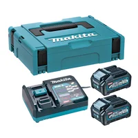 Kit de Baterías 40V 4 Amp X2 Bl4040 y Cargador 40V Dc40ra Xgt