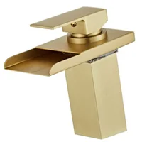 Grifería Monocontrol Lavamanos Baj Cascada Consumo 8.3 l/min