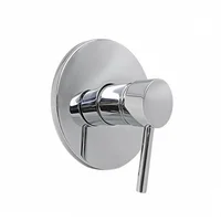 Monomando Mezclador En Abs Cromado. Escudo Metalico Manija Tipo Hoja Consumo 9 l/min